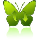 Recycling Butterfly