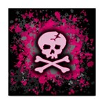 Pink Skull Star Splatter