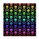 Rainbow Skull and Crossbones