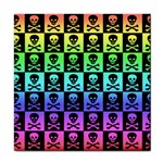 Rainbow Skull Checkerboard