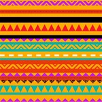 Tribal Pattern Print, Pecos