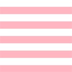 Light Pink Horizontal Stripes