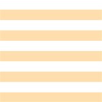 Horizontal Stripes - White and Navajo White Yellow