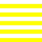 Horizontal Stripes - White and Yellow