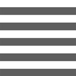 Horizontal Stripes - White and Dark Gray