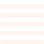 Horizontal Stripes - White and Seashell