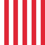 White and Red Vertical Stripes