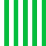 White and Green Vertical Stripes