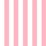 Vertical Stripes - White and Light Pink