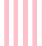 Vertical Stripes - White and Pink