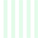 Vertical Stripes - White and Pale Green