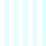 Vertical Stripes - White and Bubbles Cyan