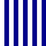 Vertical Stripes - White and Dark Blue