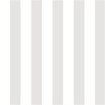 Vertical Stripes - White and Platinum Gray