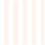 Vertical Stripes - White and Seashell