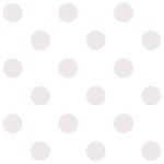 Polka Dots - Pastel Pink on White