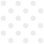 Polka Dots - Pale Gray on White