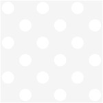 Polka Dots - White on White Smoke