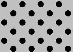 231 polka dots black on silver gray 2100x1500