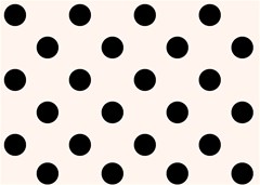 239 polka dots black on seashell 2100x1500