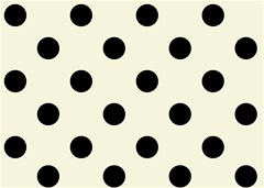 241 polka dots black on beige 2100x1500