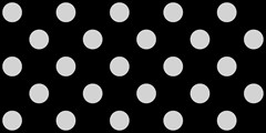 230 polka dots light gray on black 2400x1200