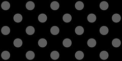 236 polka dots dark gray on black 2400x1200