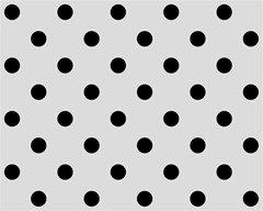 227 polka dots black on gainsboro gray 3000x2400