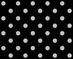 232 polka dots silver gray on black 3000x2400