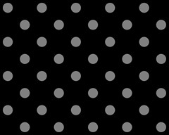 234 polka dots gray on black 3000x2400