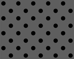 235 polka dots black on dark gray 3000x2400