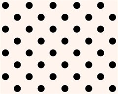 239 polka dots black on seashell 3000x2400