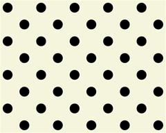241 polka dots black on beige 3000x2400