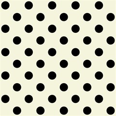 241 polka dots black on beige 5000x5000