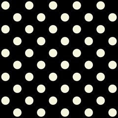 242 polka dots beige on black 5000x5000