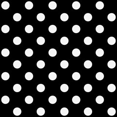 248 polka dots white smoke on black 5000x5000