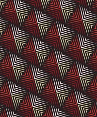 abstract zigzag motif