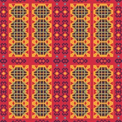 shapes in retro colors2