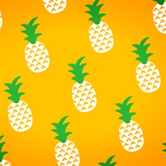 123 illustrated seamless pineapple patterns