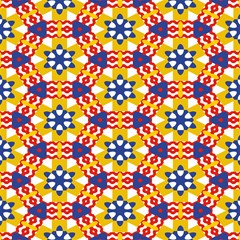 wavey shapes pattern