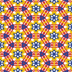 wavey shapes pattern