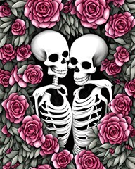 floral skeletons 10