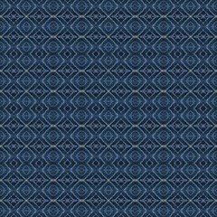 blue diamonds motif fancy pattern design