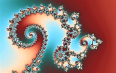 fractal spiral art math abstract