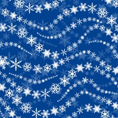 snowflakes winter background