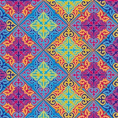colorful floral ornament patterns