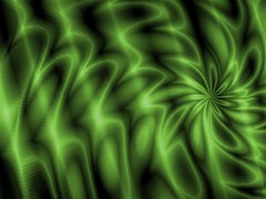 green swirl