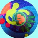 Mother&Baby Mandala1200x1200 blue