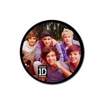 One Direction One Direction 31160676 1600 900 Rubber Round Coaster (4 pack)