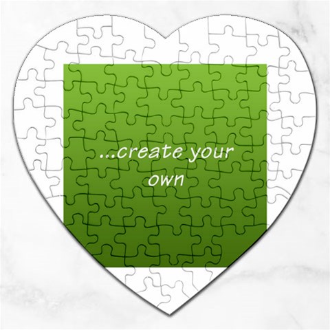 Jigsaw Puzzle (Heart) from ArtsNow.com Front